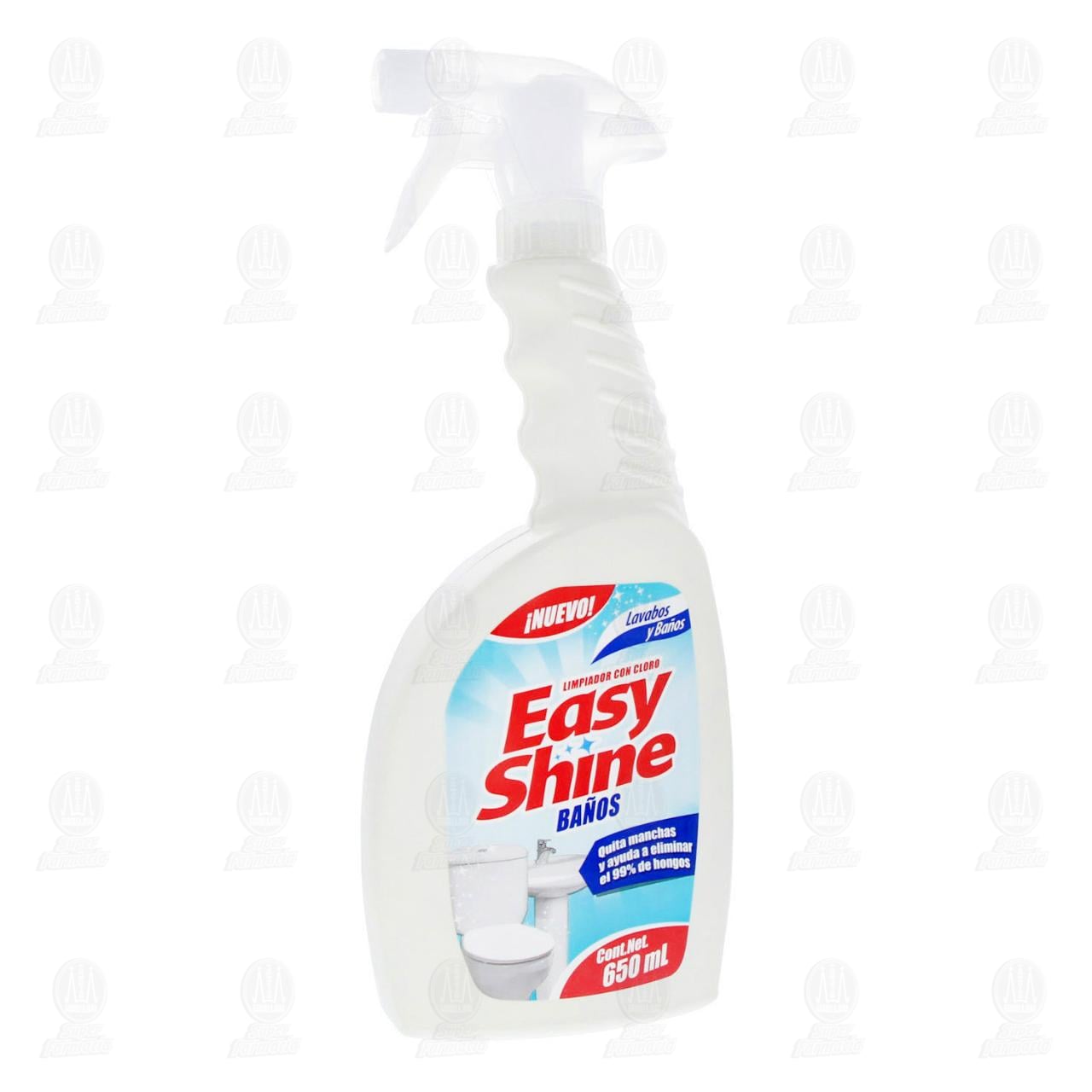 Limpiador Easy Shine Baños con Cloro, 650 ml.