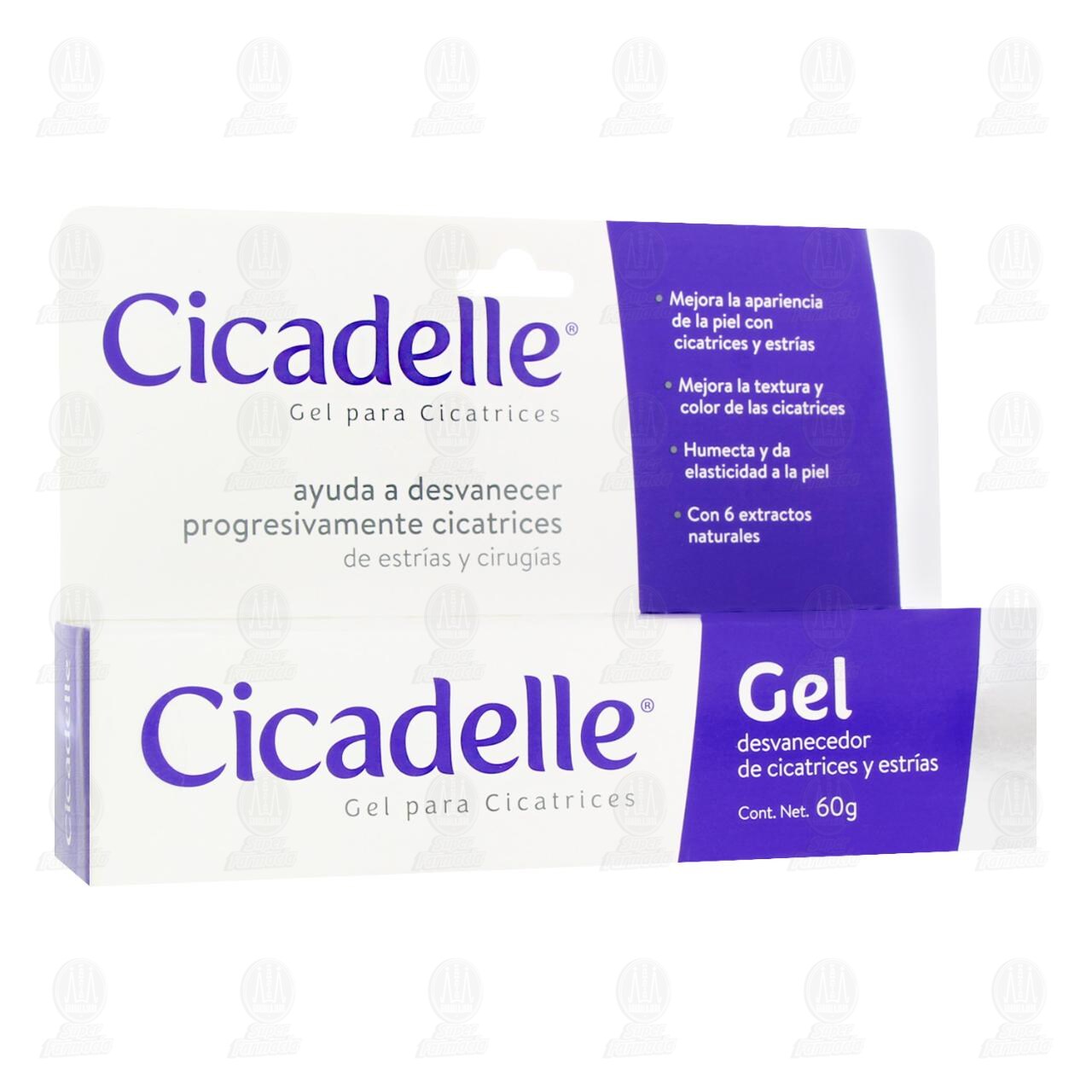 Gel Cicadelle Desvanecedor de Cicatrices y Estrías, 60 gr. image number 0