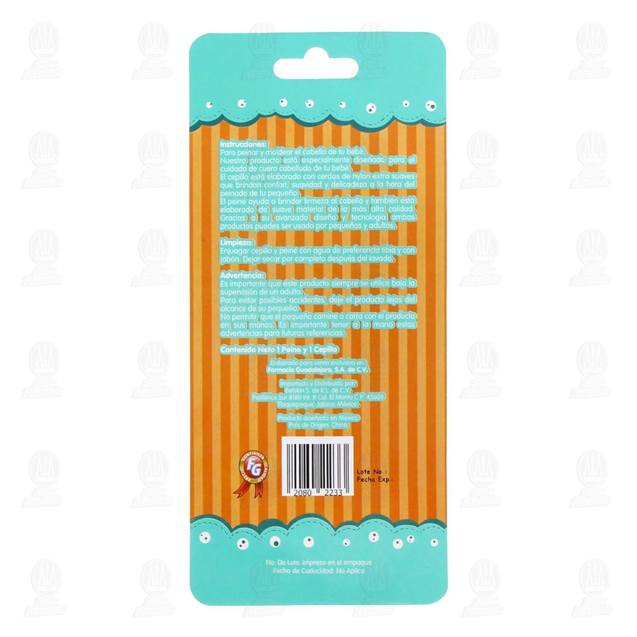 Set de Peinado Smudy's Cepillo y Peine, 2 pzas. image number 1