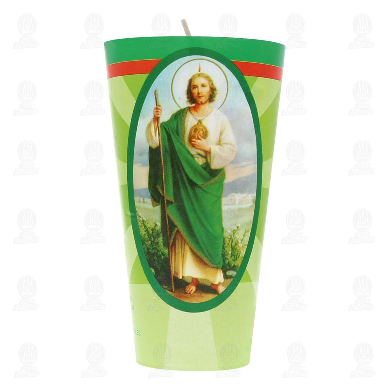 Veladora FG San Judas Tadeo Repuesto Grande, 1 pz. image number 1