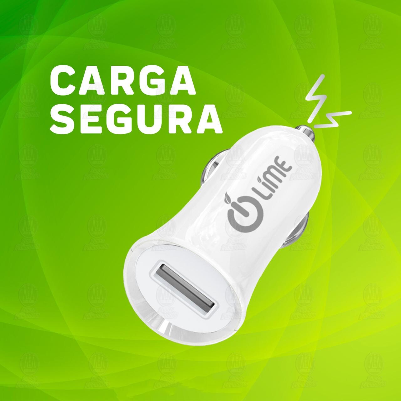 Cargador Lime USB para Autom&oacute;vil, 1 pz. image number 3