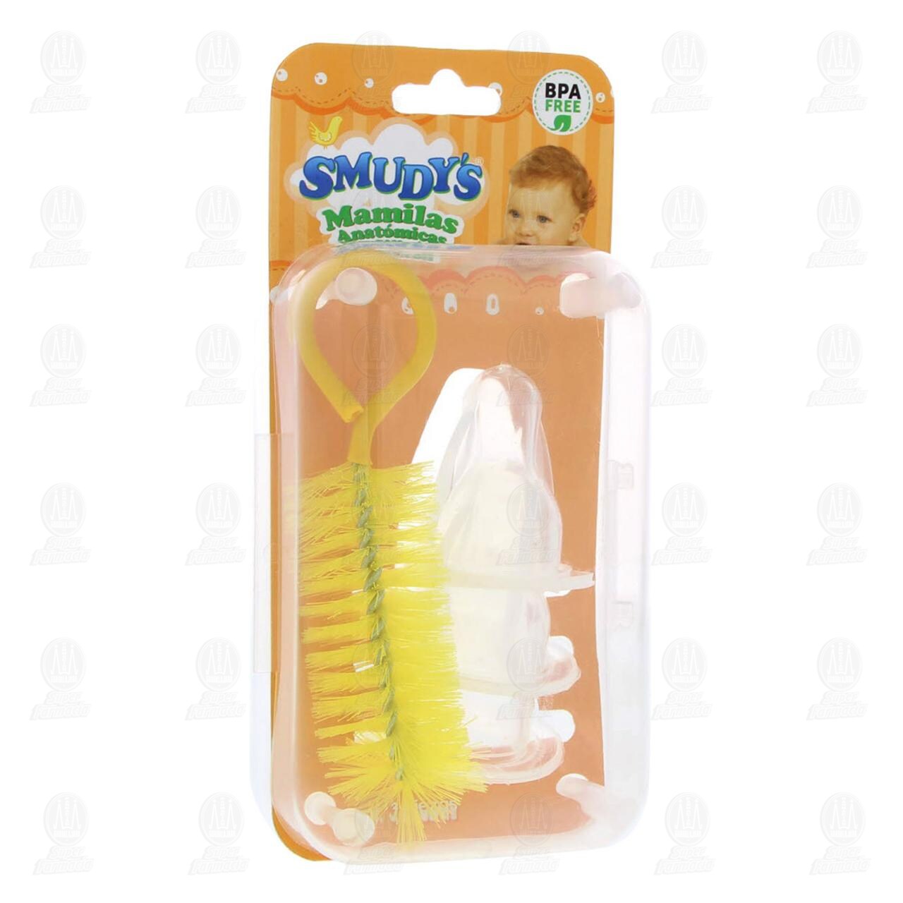 Mamilas Smudy's de Silicón Anatómicas, 4 pzas.