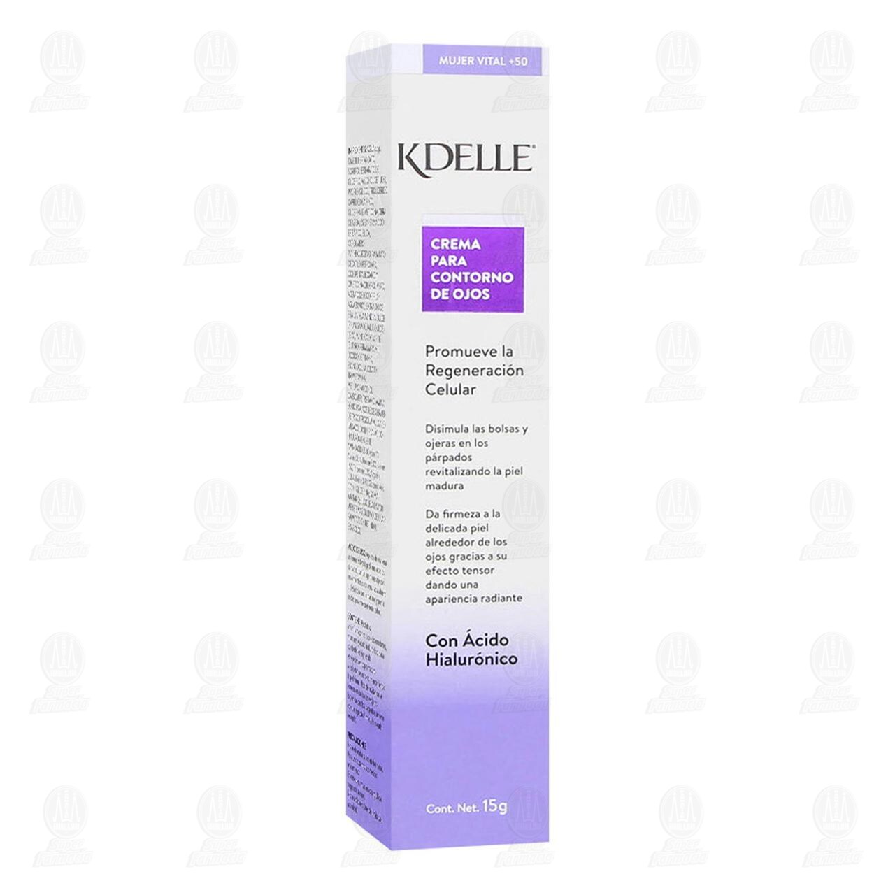 Crema Kdelle para Contorno de Ojos Mujer Vital +50, 15 gr.