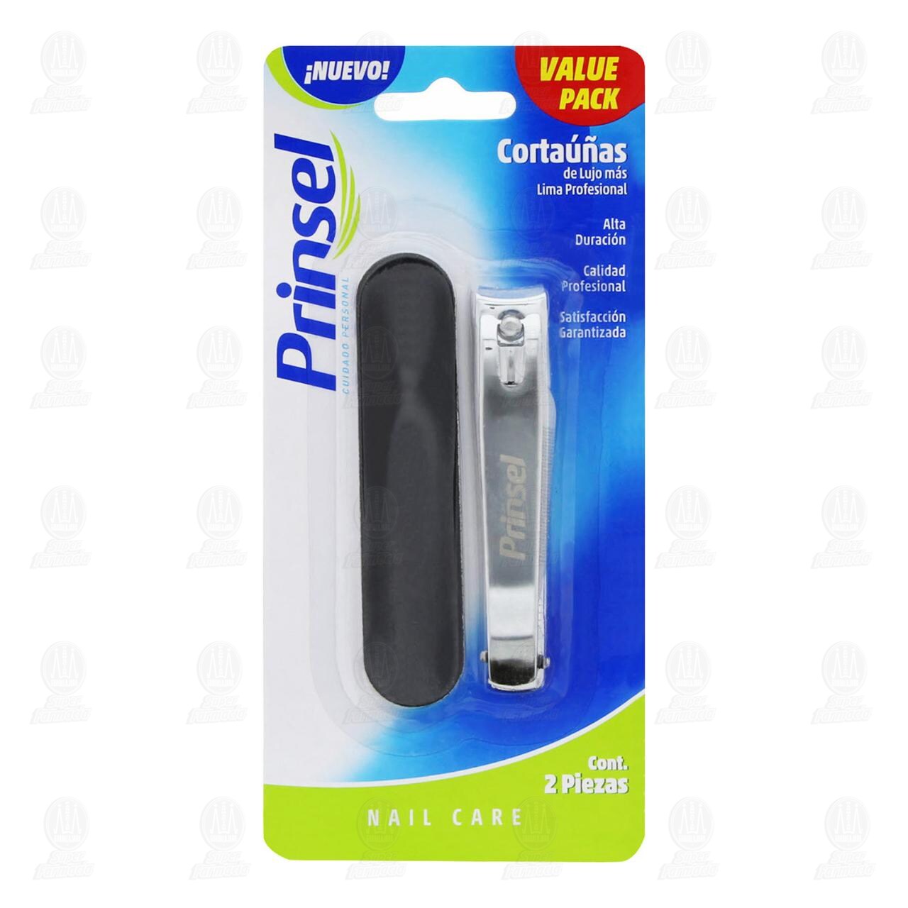 Cortaúñas Prinsel Grande + Lima Profesional, 2 pzas. image number 0