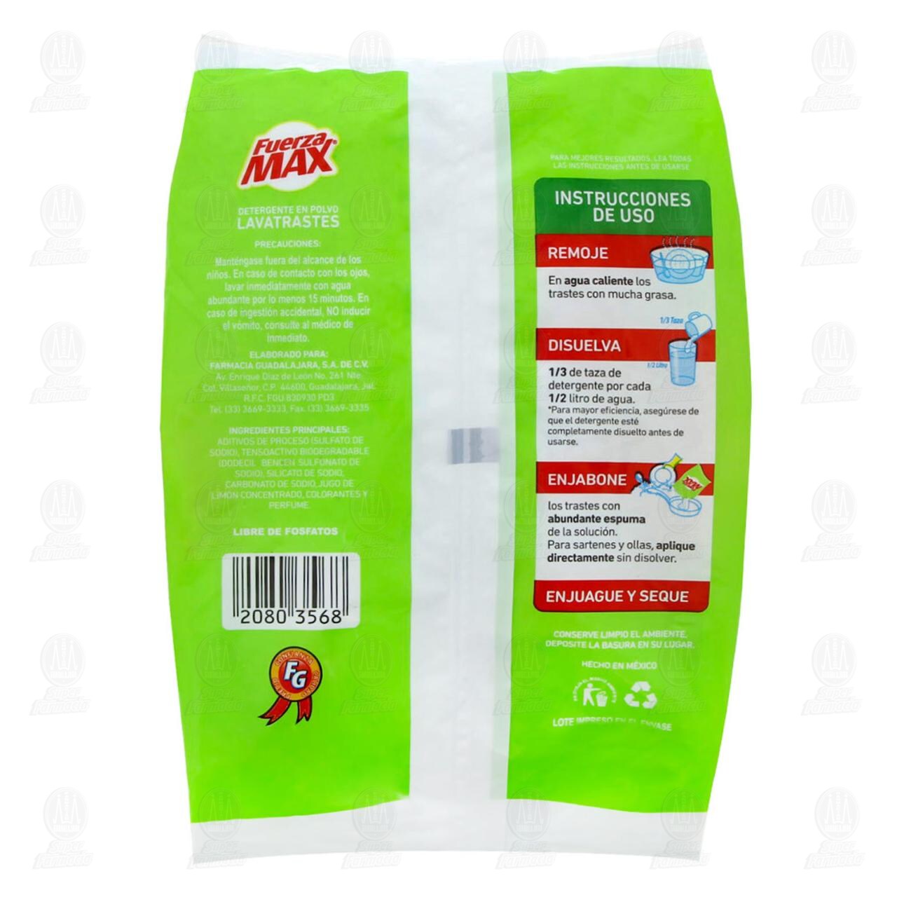 Detergente en Polvo Fuerza Max , 720 gr. image number 1