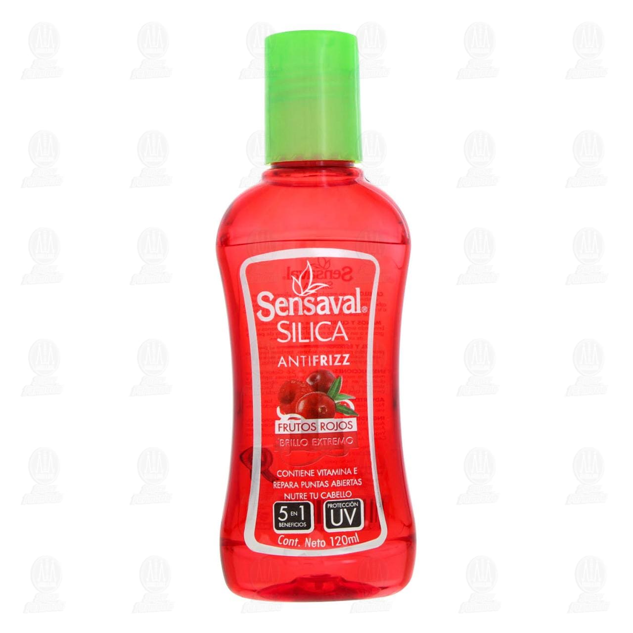 Silica Sensaval Antifrizz Brillo Extremo Frutos Rojos, 120 ml. image number 1