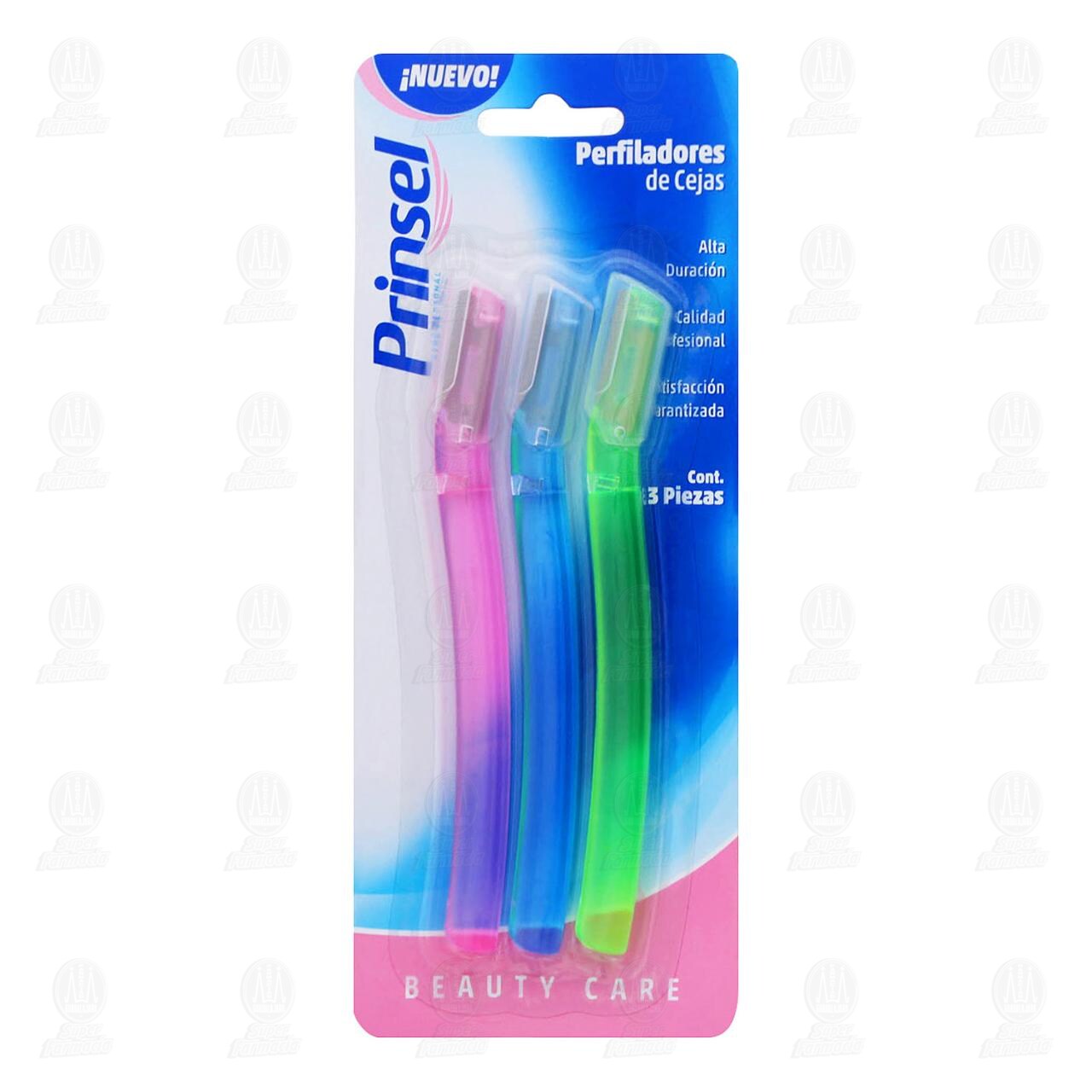 Perfiladores de Cejas Prinsel de Alta Duración, 3 pzas.