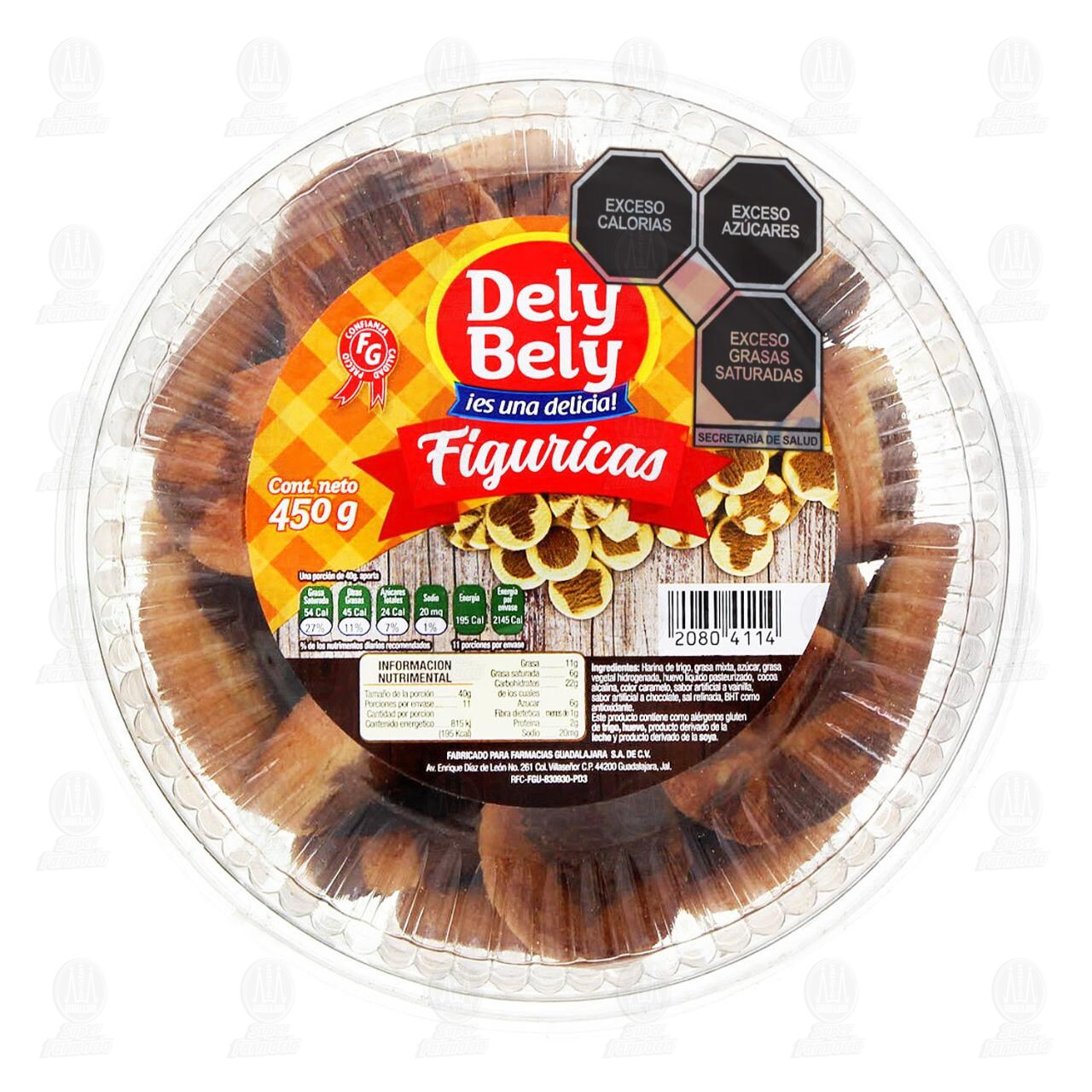 Galletas Dely Bely Figuricas, 450 gr. image number 0