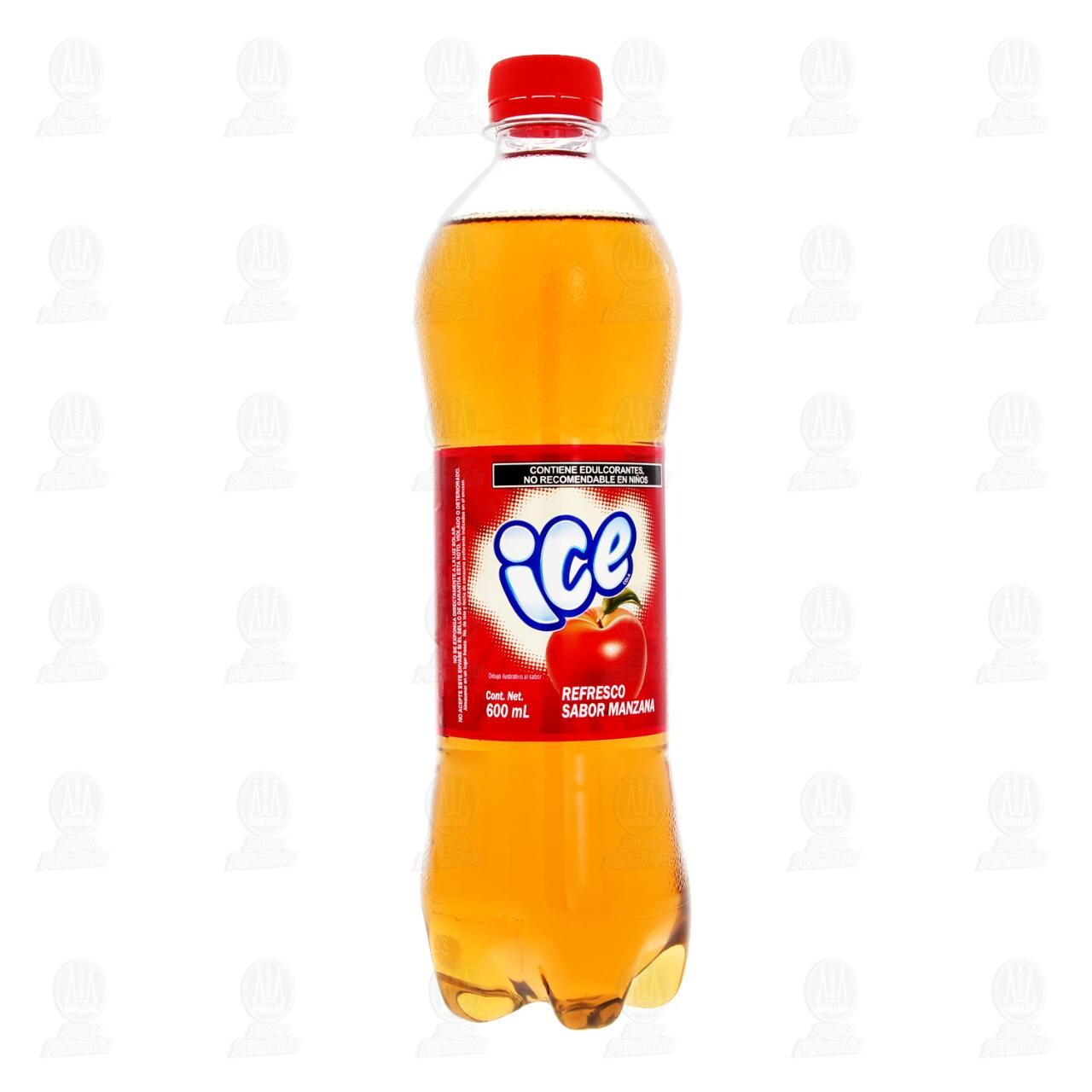 Refresco Ice Manzana, 600 ml.