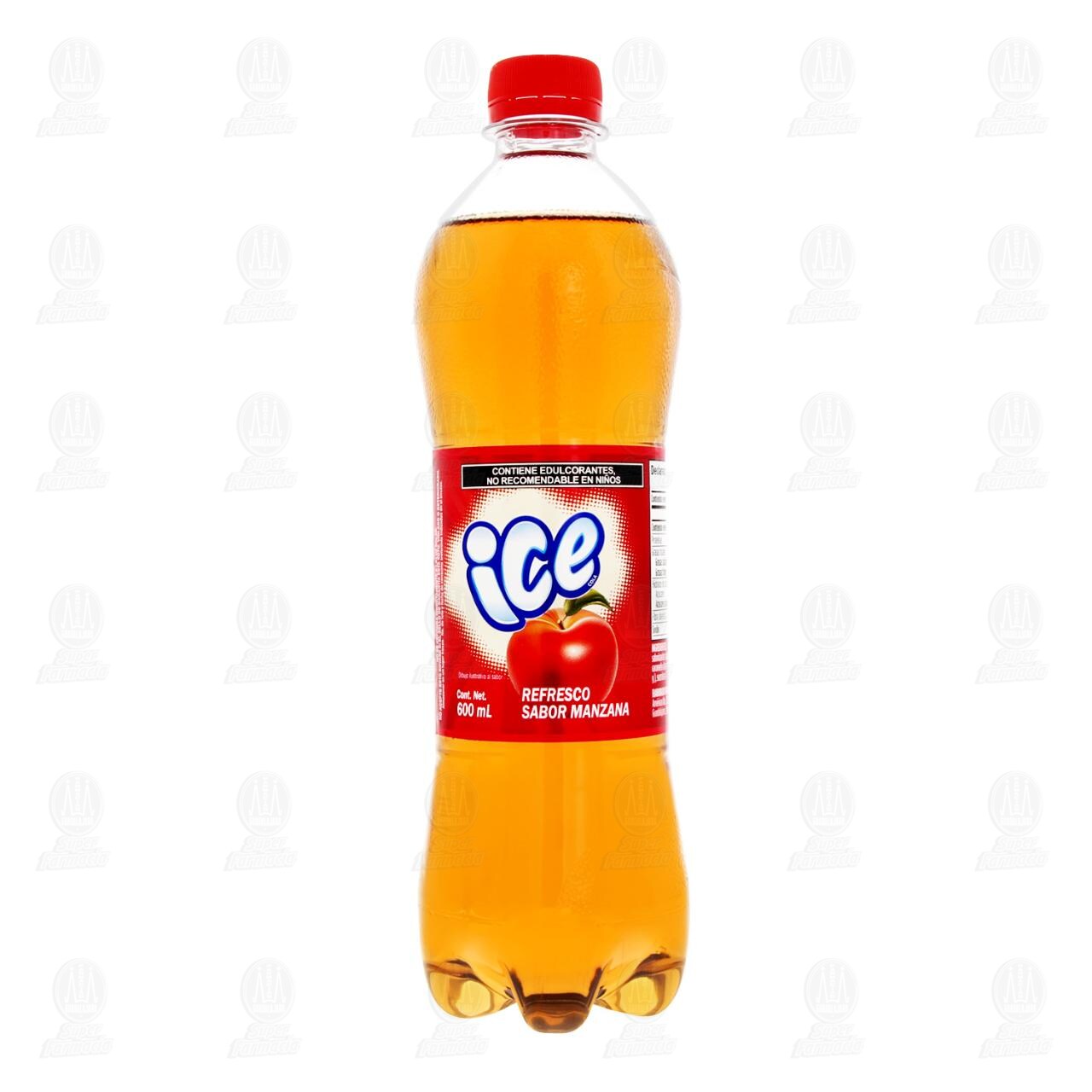 Refresco Ice Manzana, 600 ml. image number 1