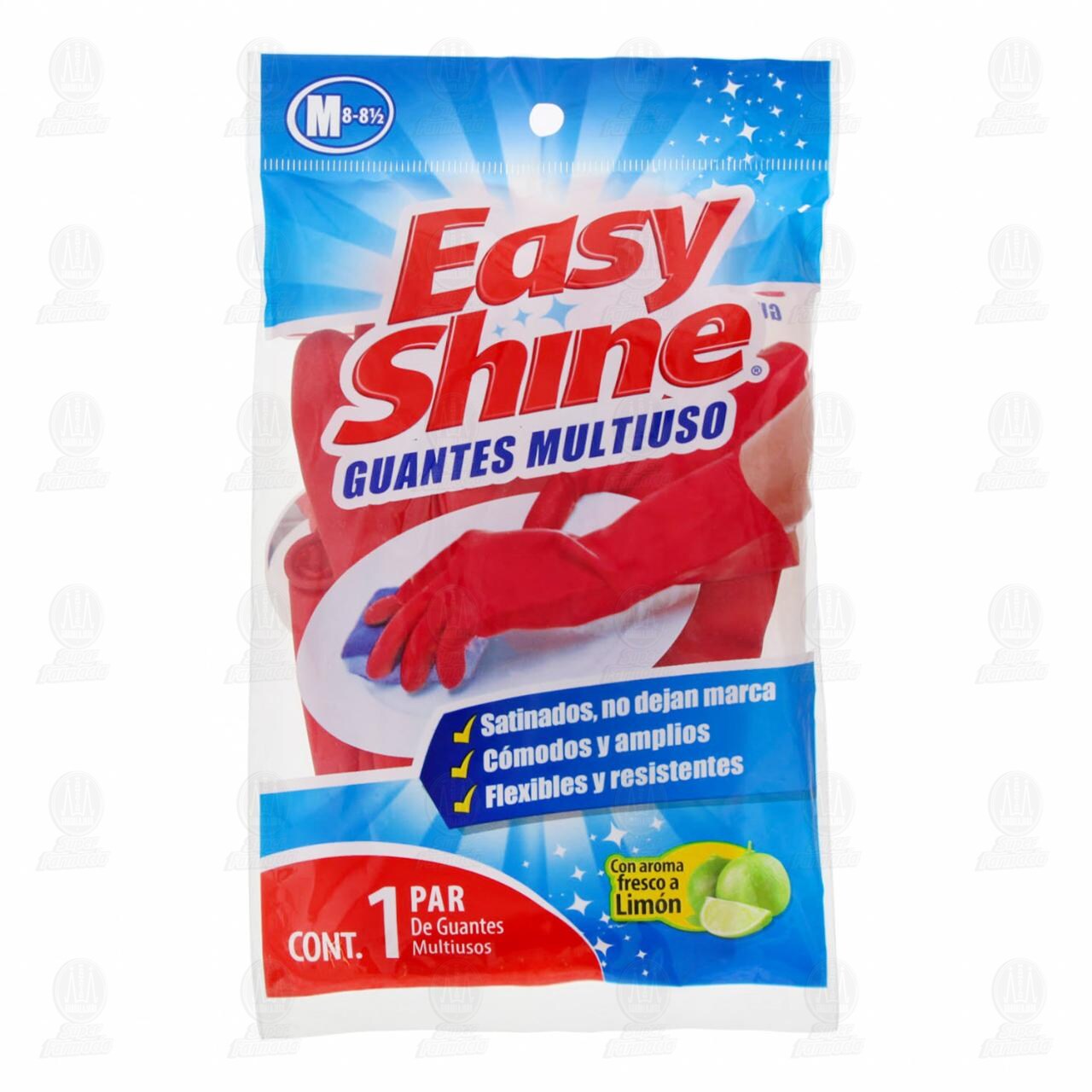 Guantes Easy Shine Multiuso (Mediano), 2 pzas.