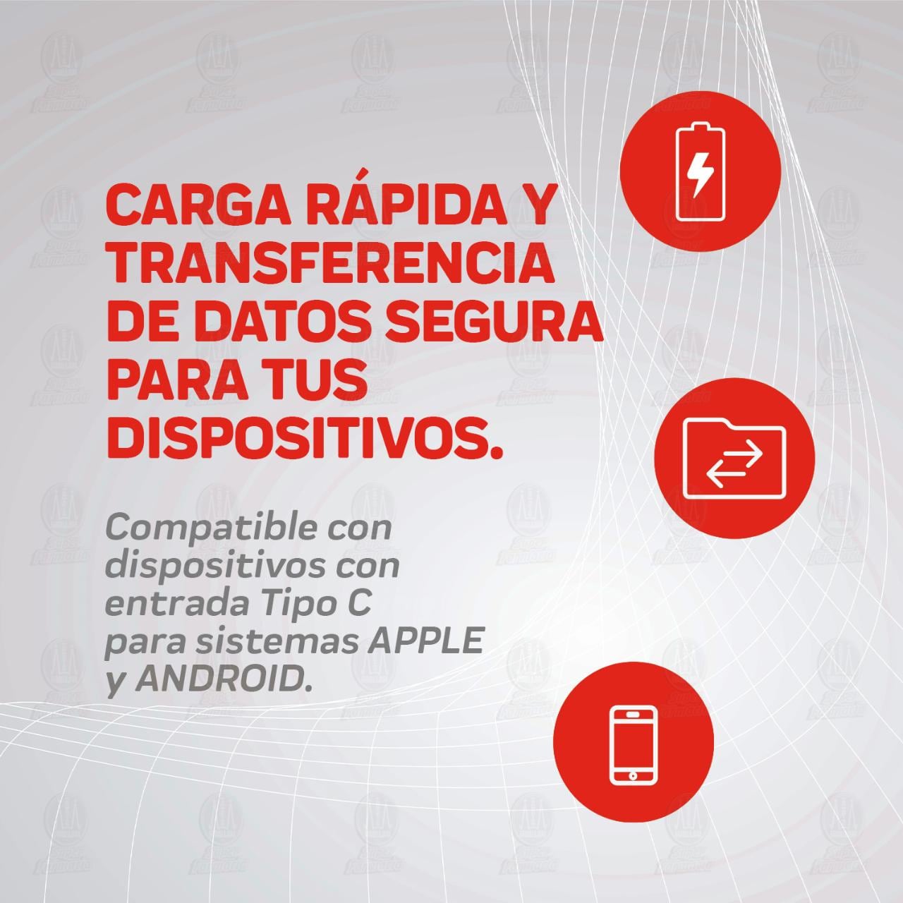 Cable USB Tipo C, 1 pz. image number 2