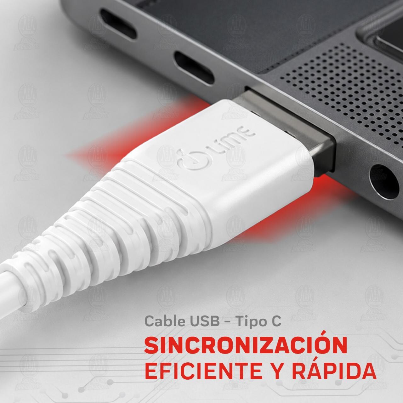 Cable USB Tipo C, 1 pz. image number 4
