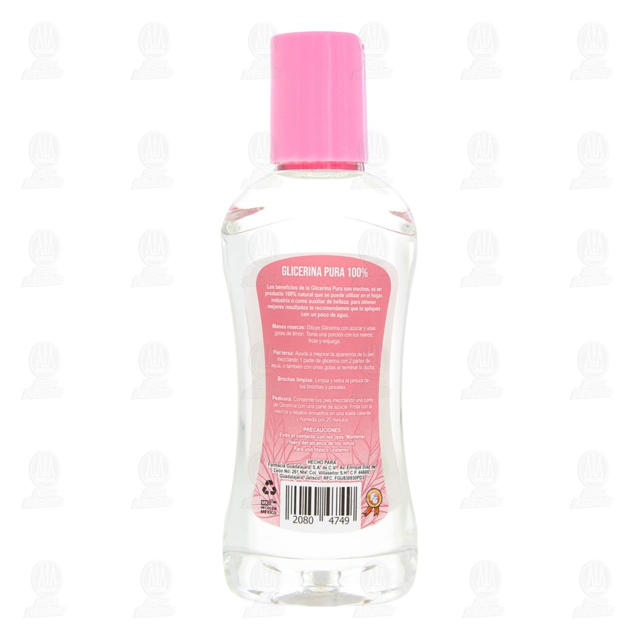 Glicerina Pura 100% Natural, 120 ml. image number 2