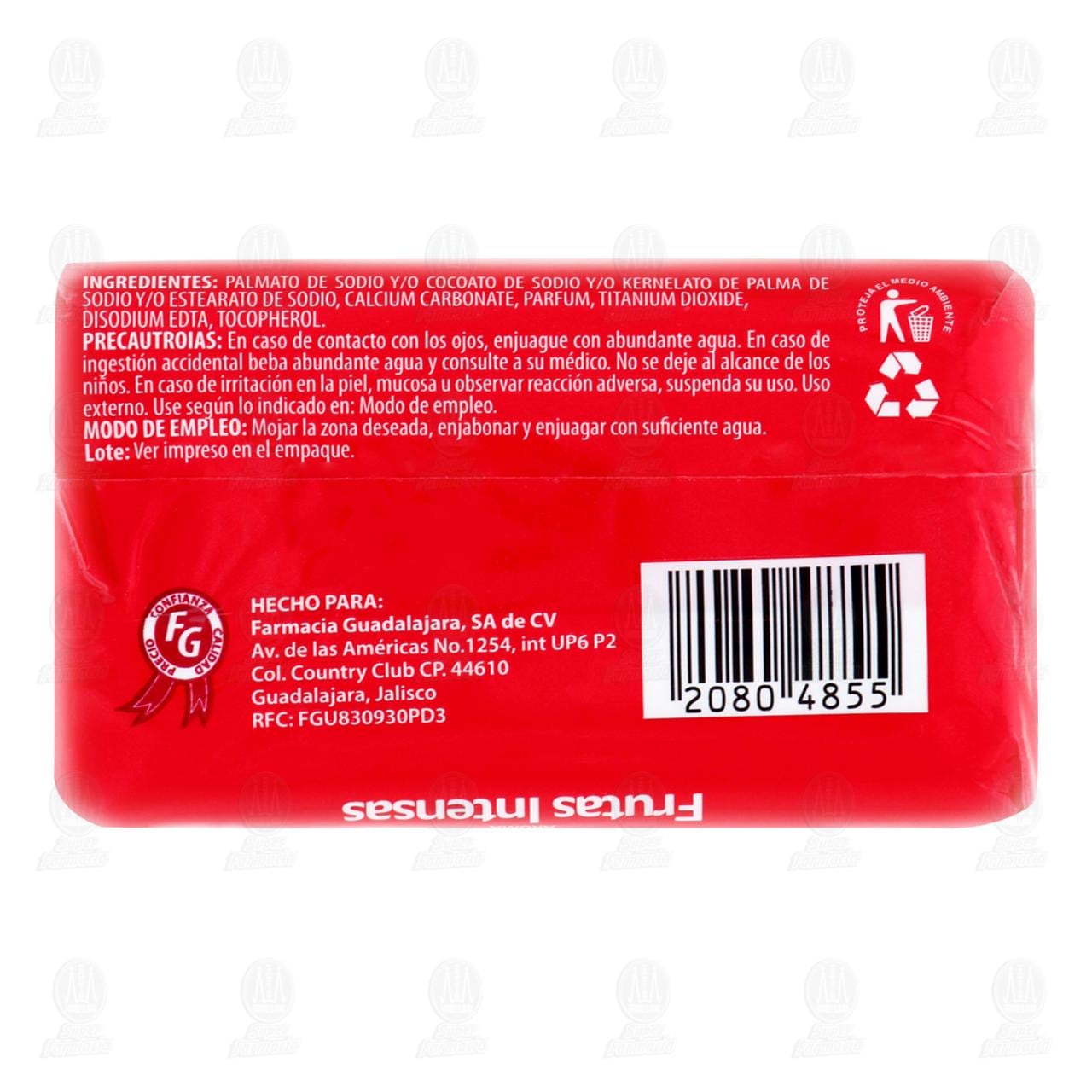 Jab&oacute;n de Tocador Palmira Frutas Intensas, 150 gr. image number 1