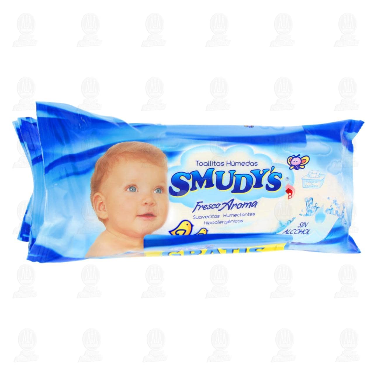 Imagen para Pack Toallitas para Bebé Smudy's Fresco Aroma de 75 pzas X2 + Paquete de Bolsillo de 30 pzas, 3 pzas.