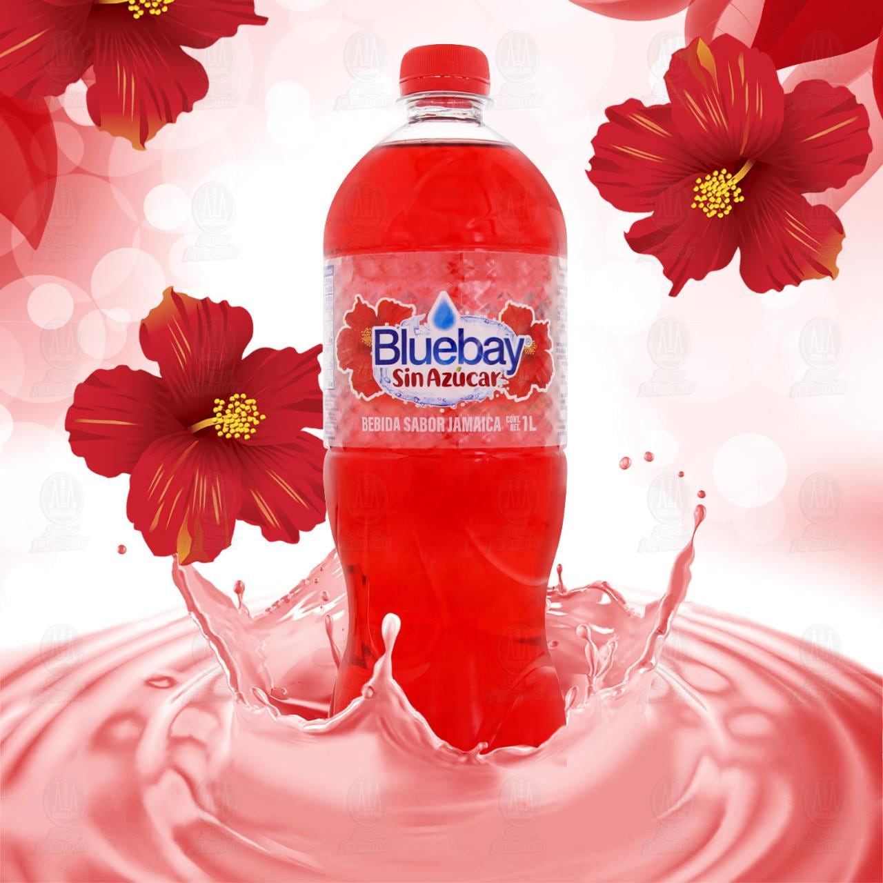 Bebida Bluebay Sabor Jamaica, 1 l. image number 2