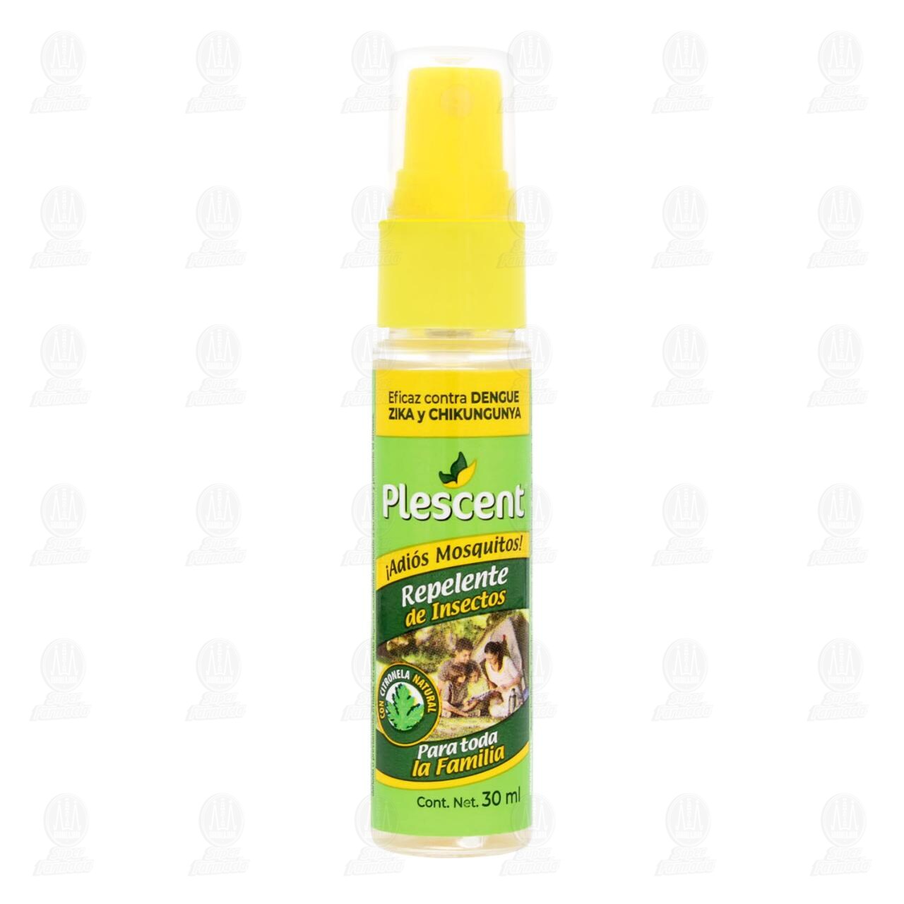 Repelente de Insectos Plescent para Toda la Familia, 30 ml. image number 1
