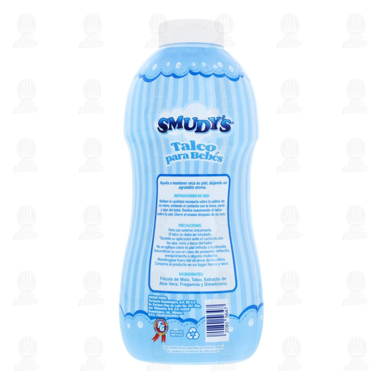 Talco para Bebé Smudy's Azul, 400 gr. Talco para Bebé Smudy's Azul, 400 gr.