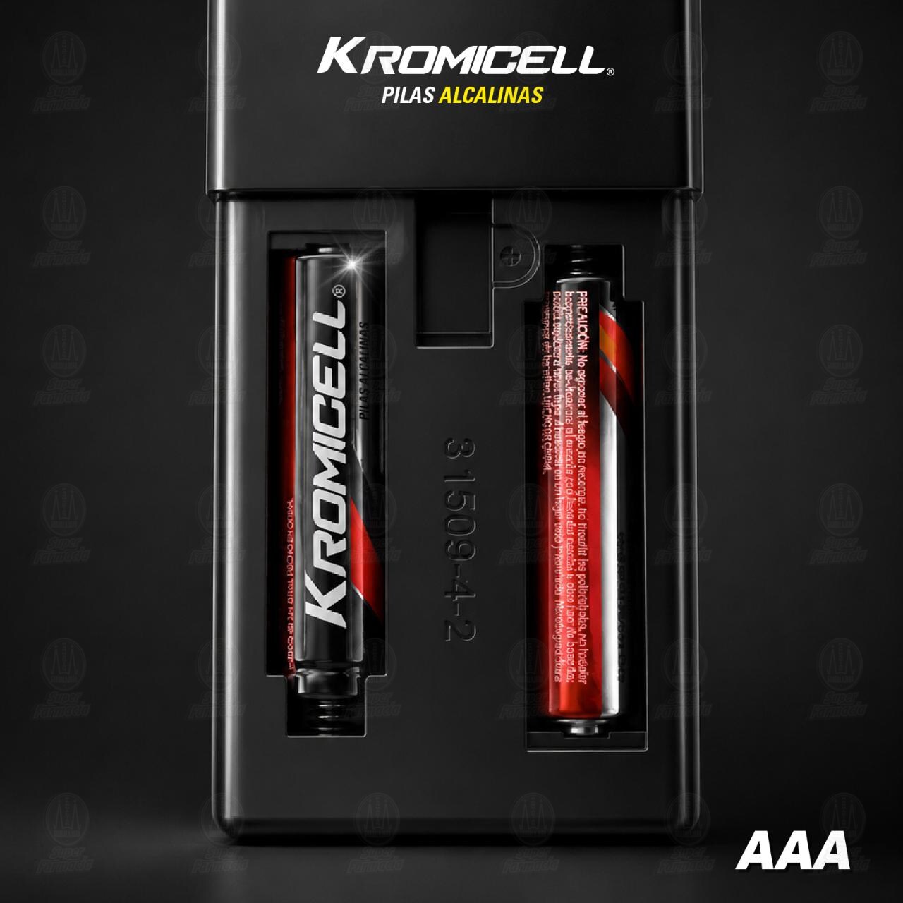Pilas Kromicell Alcalinas AAA, 7 pzas. image number 4