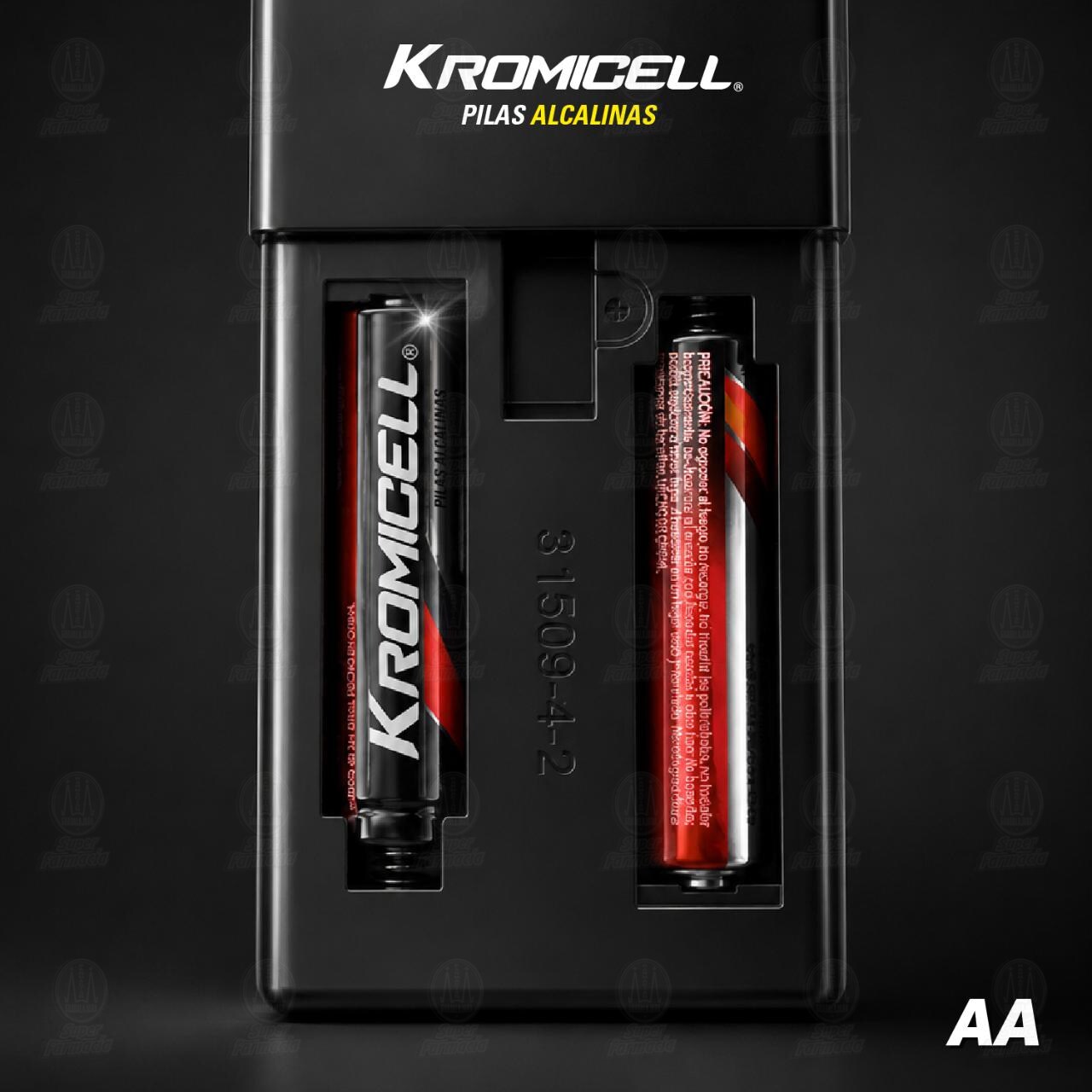 Pilas Kromicell Alcalinas AA, 7 pzas. image number 4