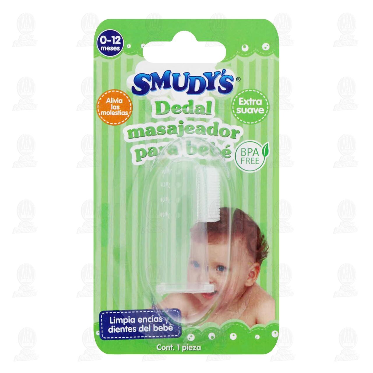 Dedal Masajeador Smudy's para Bebé, 1 pz. image number 0