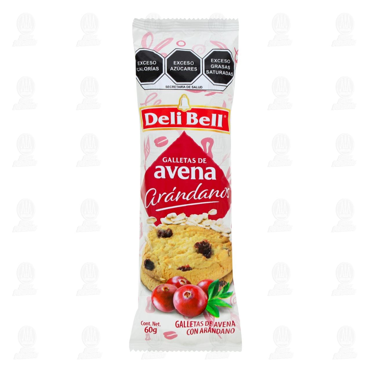 Imagen para Galletas de Avena Deli Bell con Arándanos, 60 gr.