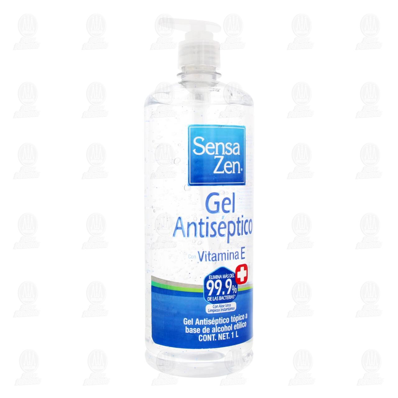 Gel Antiséptico Sensa Zen con Vitamina E, 1 l.