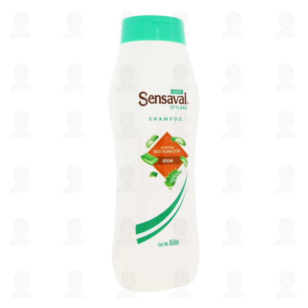 Shampoo Sensaval Styling Aloe, 650 ml.