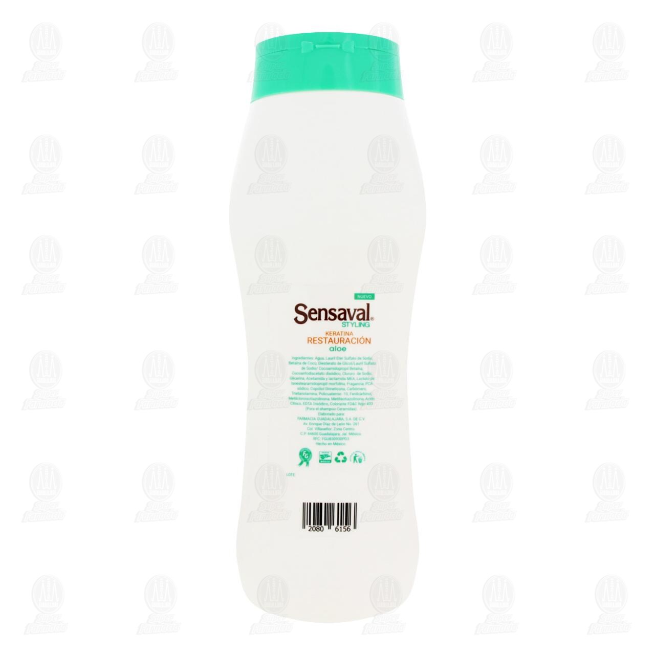 Shampoo Sensaval Styling Aloe, 650 ml. image number 2