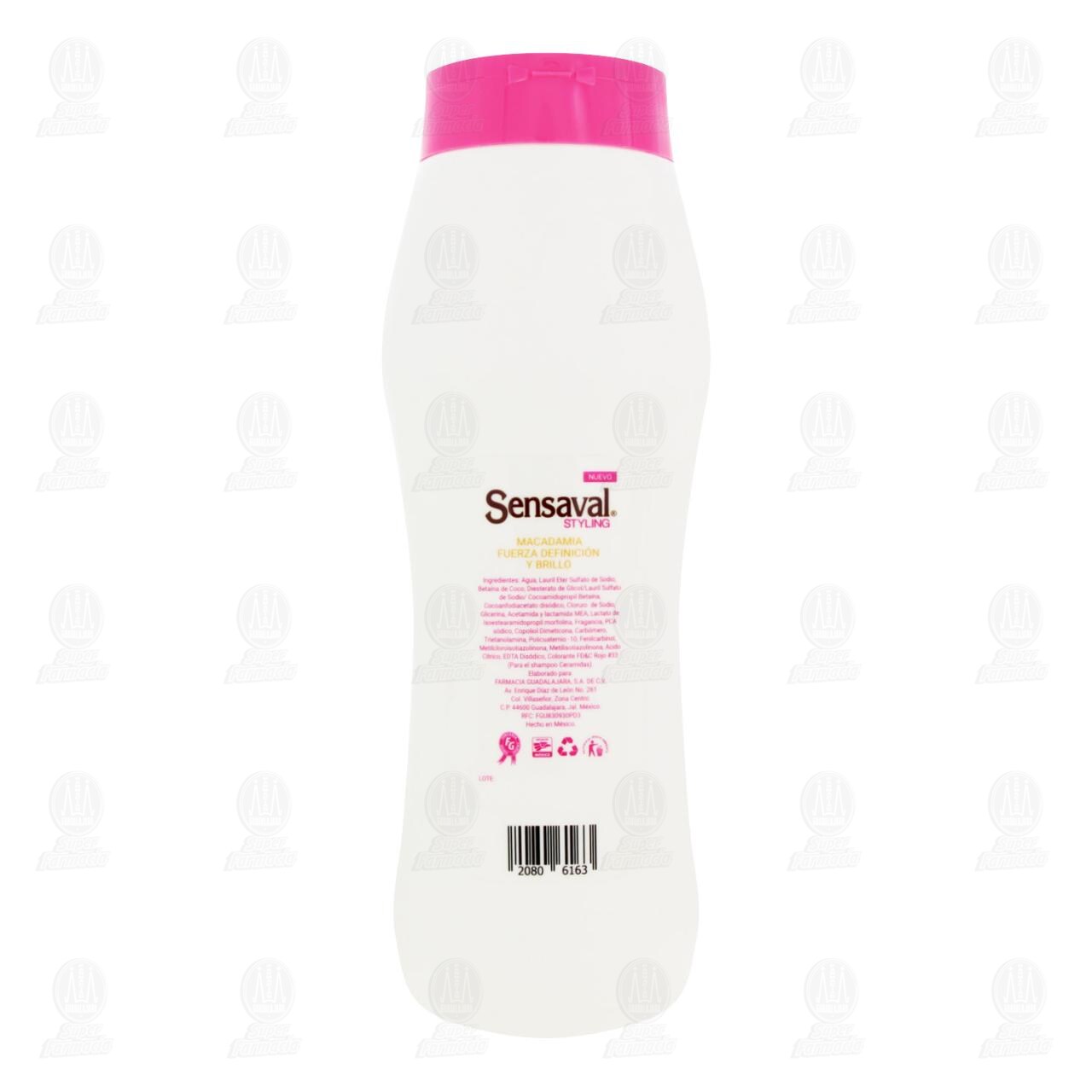 Shampoo Sensaval Styling Macadamia, 650 ml. image number 2