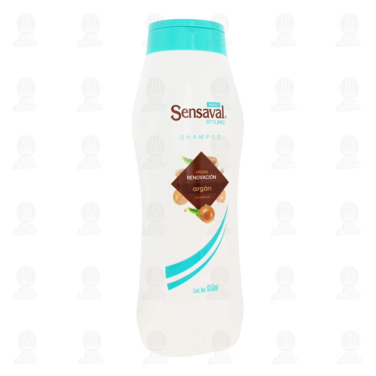 Shampoo Sensaval Styling Arg&aacute;n, 650 ml. image number 0