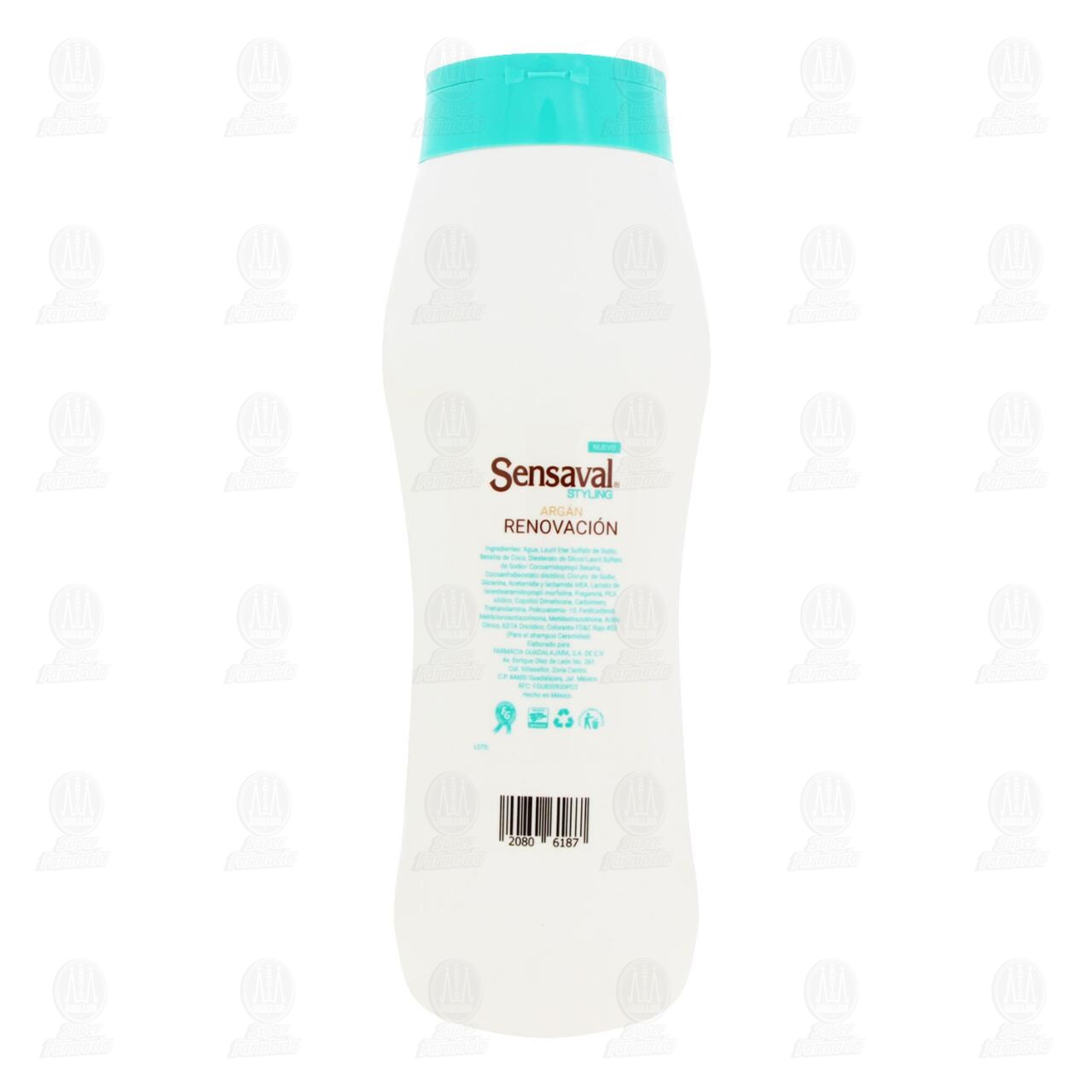 Shampoo Sensaval Styling Arg&aacute;n, 650 ml. image number 2