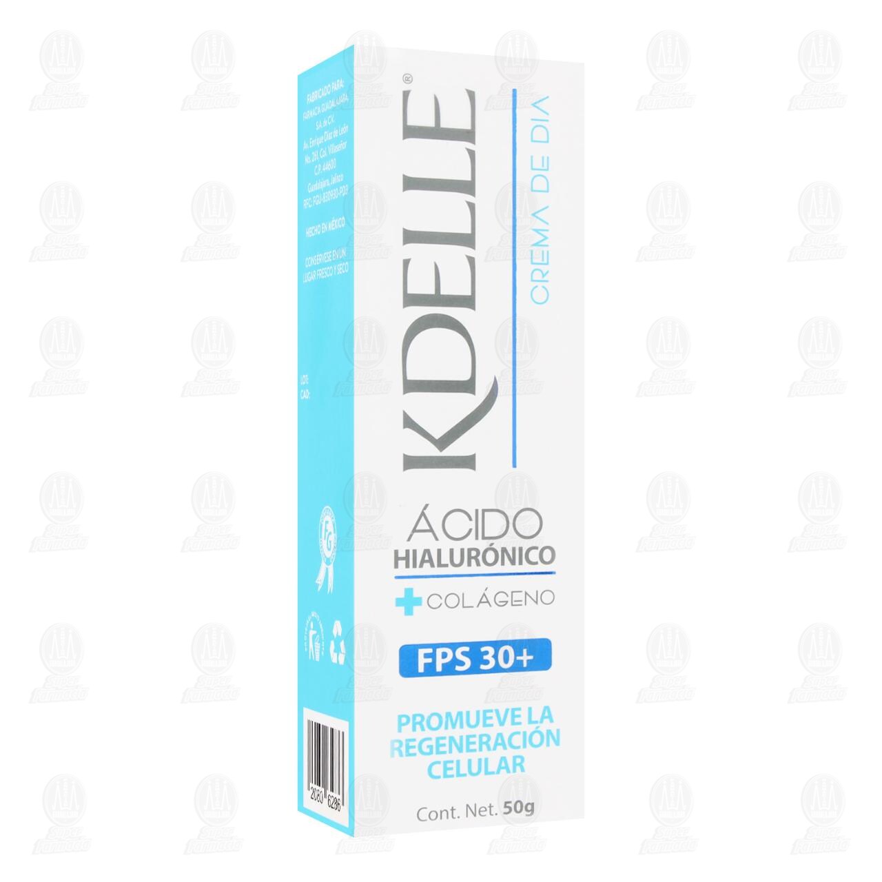 Crema de D&iacute;a Kdelle con &Aacute;cido Hialur&oacute;nico FPS30+, 50 gr. image number 0