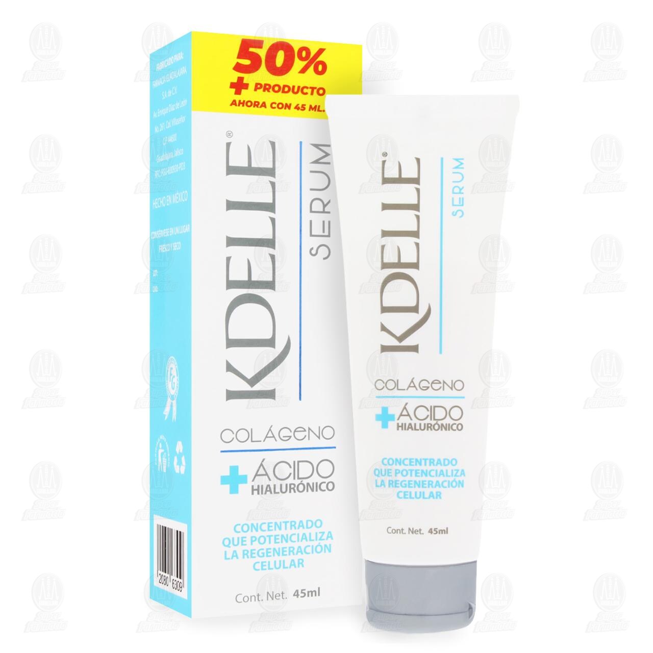 S&eacute;rum Kdelle con &Aacute;cido Hialur&oacute;nico, 45 ml. image number 2