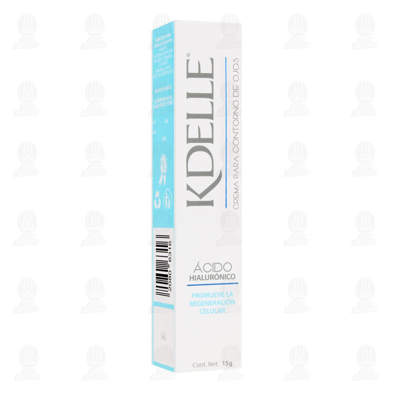 Crema Kdelle con &Aacute;cido Hialur&oacute;nico para Contorno de Ojos, 15 gr.