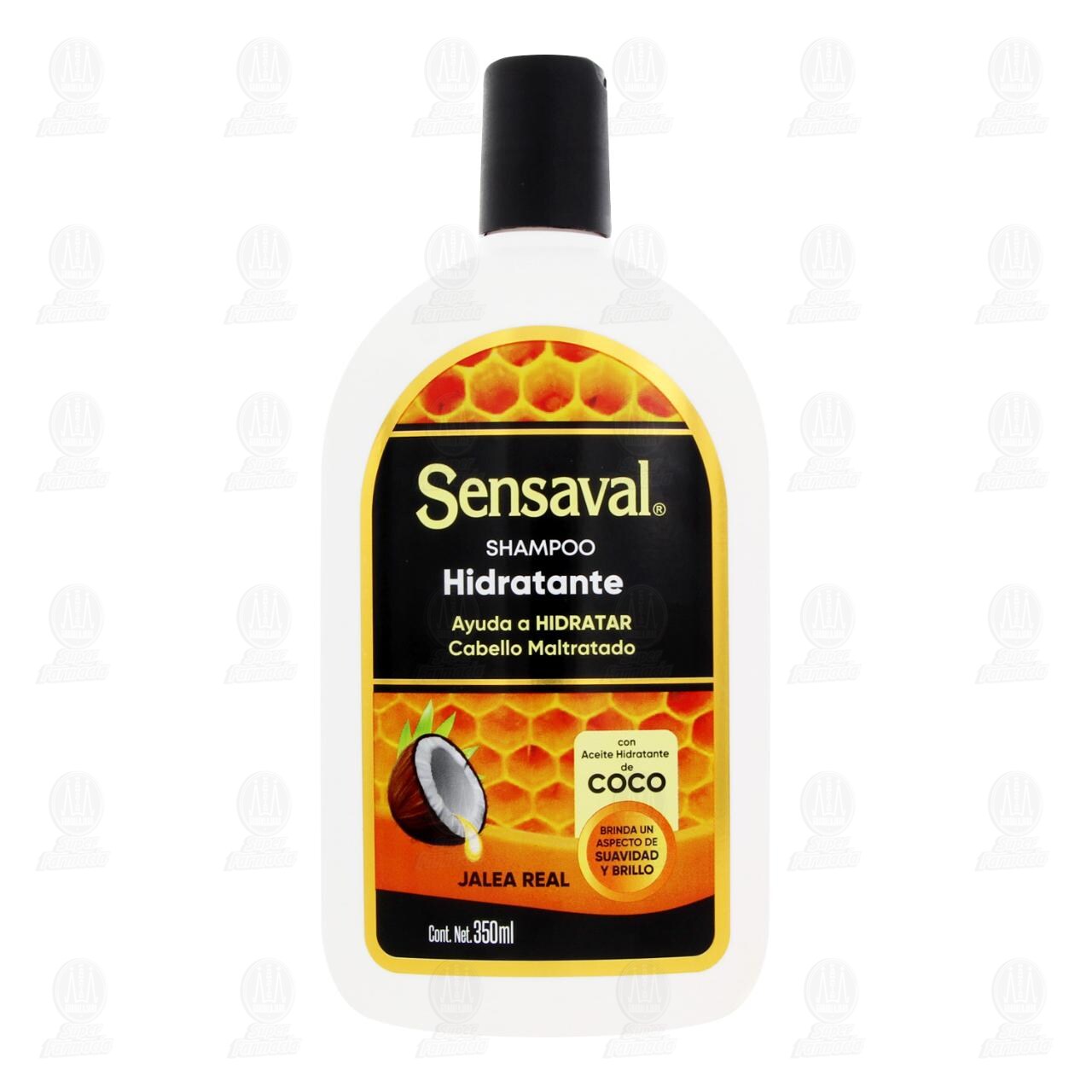 Shampoo Sensaval Hidratante, 350 ml. image number 1