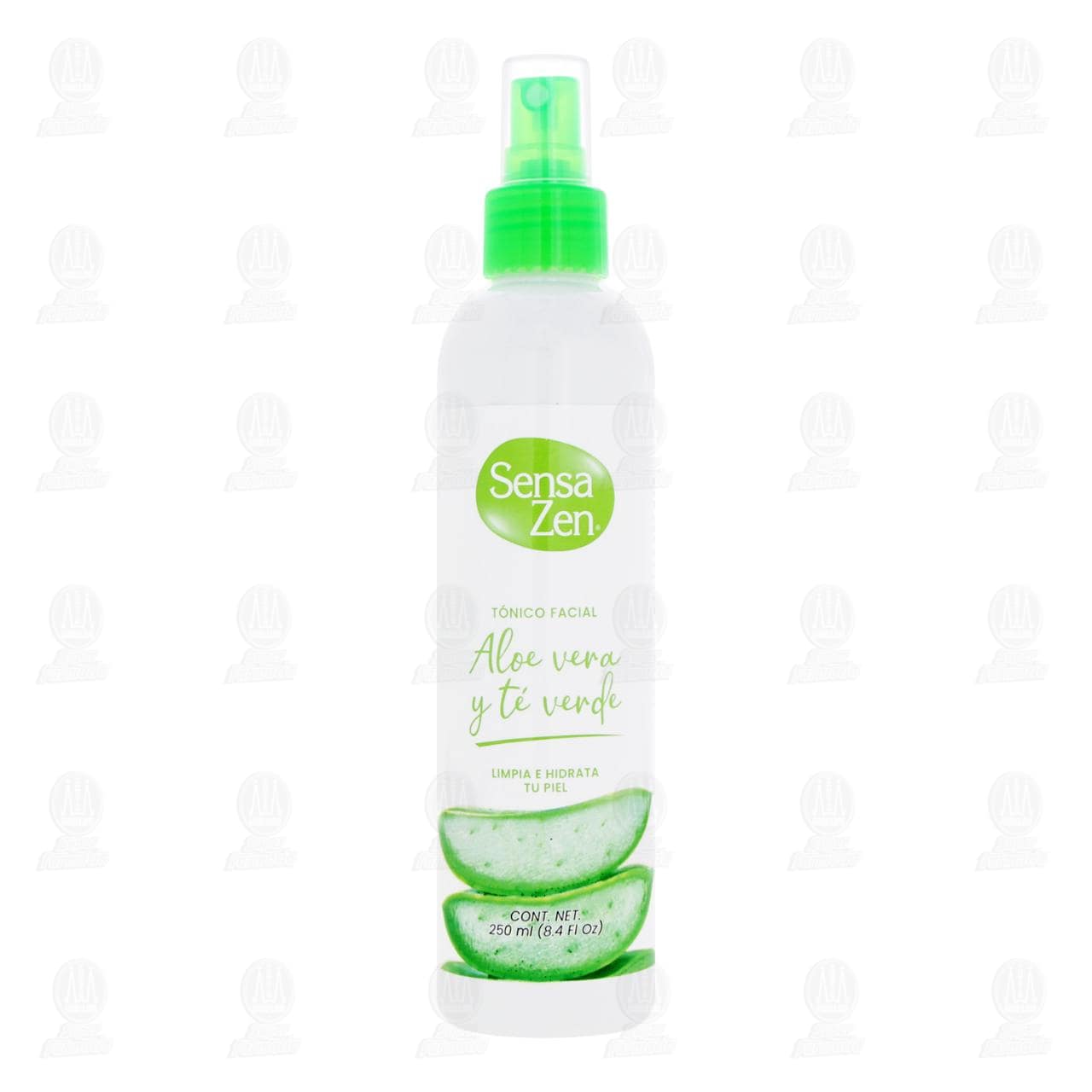T&oacute;nico Facial Sensa Zen Aloe Vera y T&eacute; Verde, 250 ml. image number 1