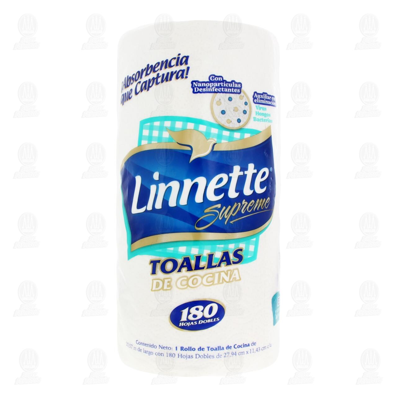 Toallas Desechables Linnette Supreme para Cocina, 1 pz. image number 1