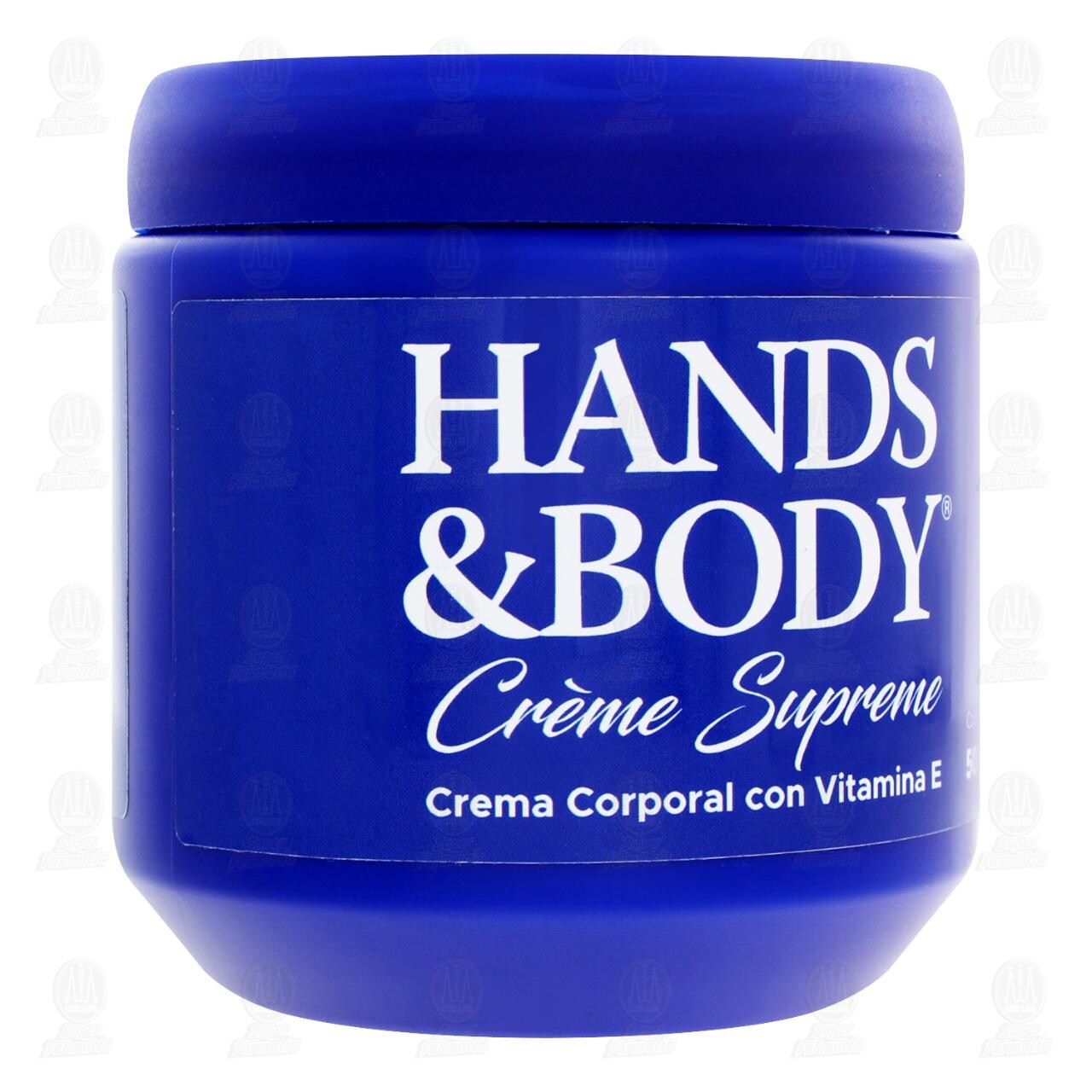 Crema Corporal Hands & Body con Vitamina E, 500 gr.