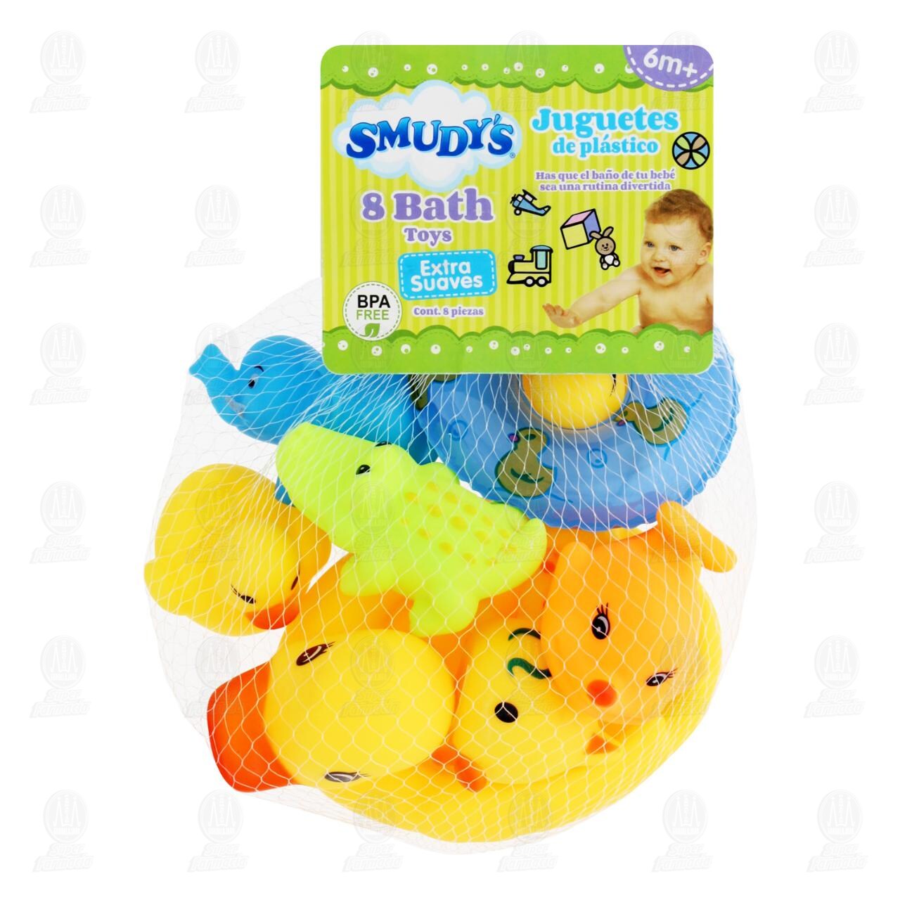 Juguetes de Plástico Smudy's Extra Suaves, 8 pzas. image number 0