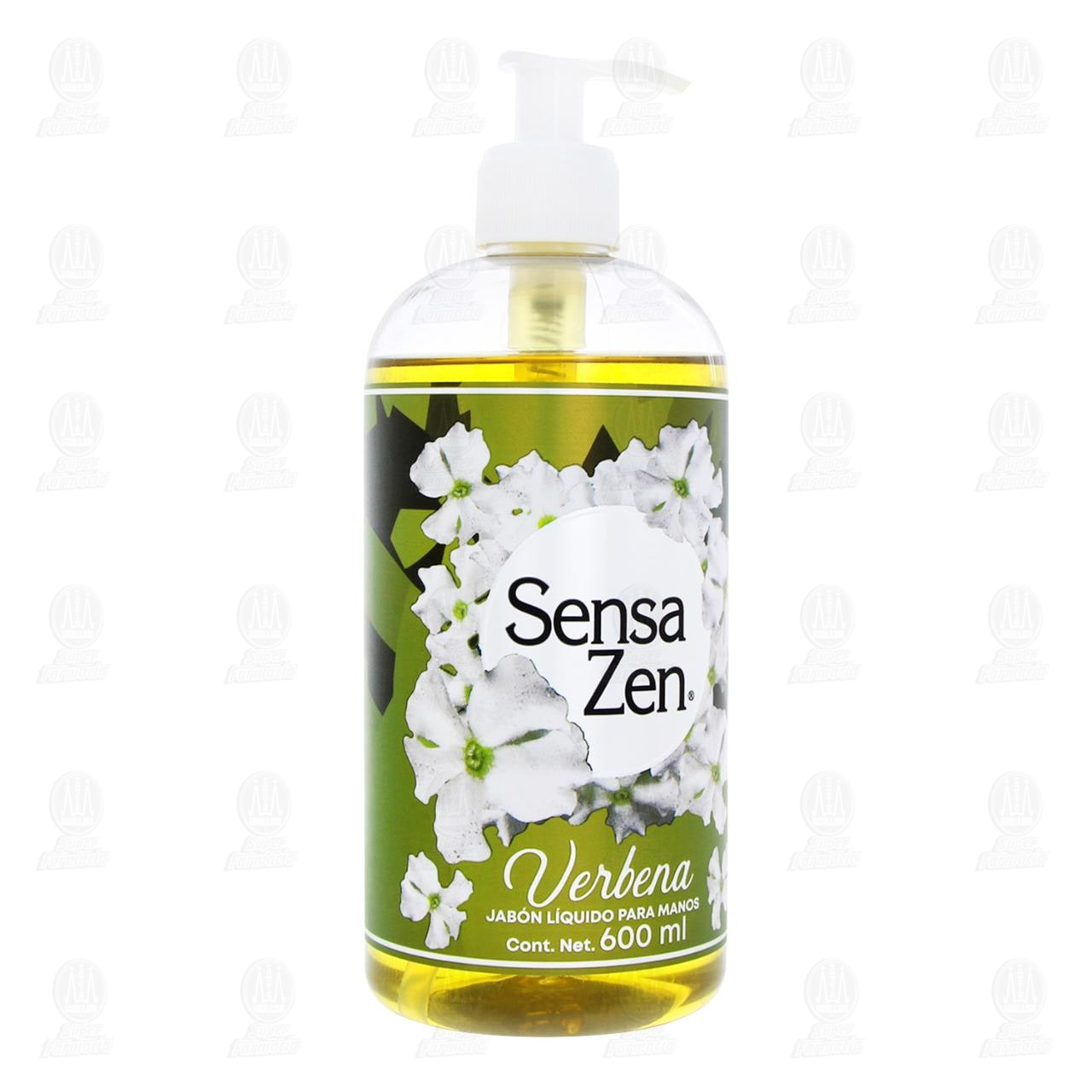 Imagen para Jabón Líquido Sensa Zen Antibacterial Verbena, 600 ml.