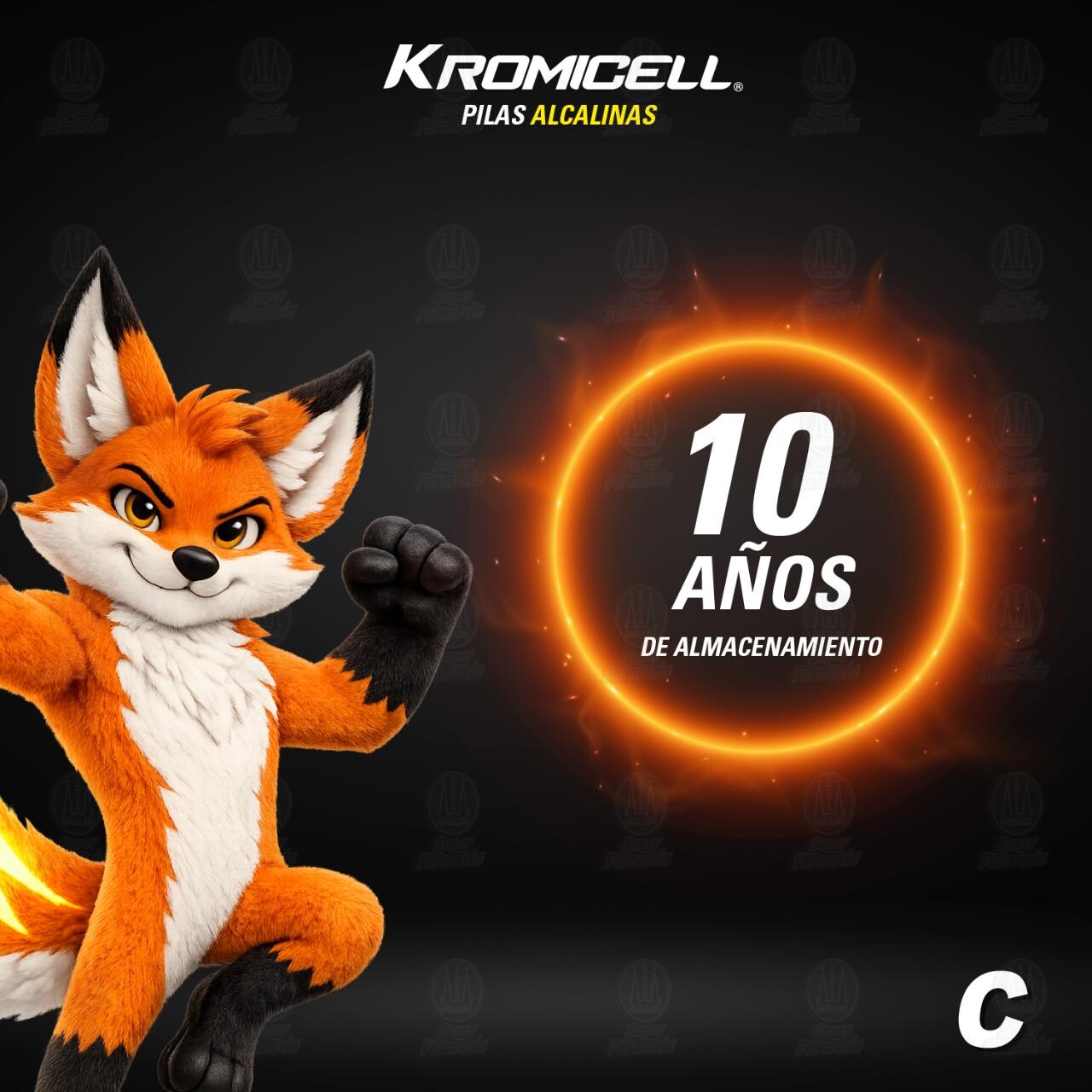 Pilas Kromicell Alcalinas C, 2 pzas. image number 3