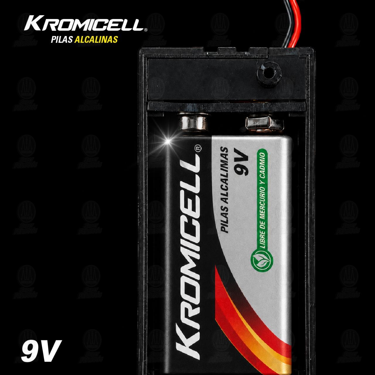 Pila Kromicel Alcalina 9V, 1 pz. image number 4