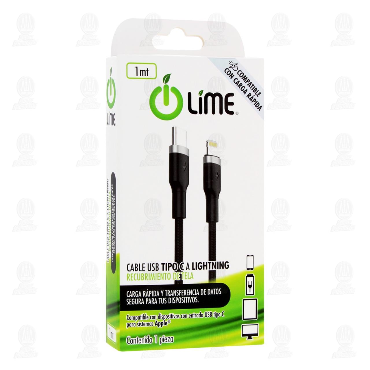 Cable USB Lightning Cargador y Datos para Iphone