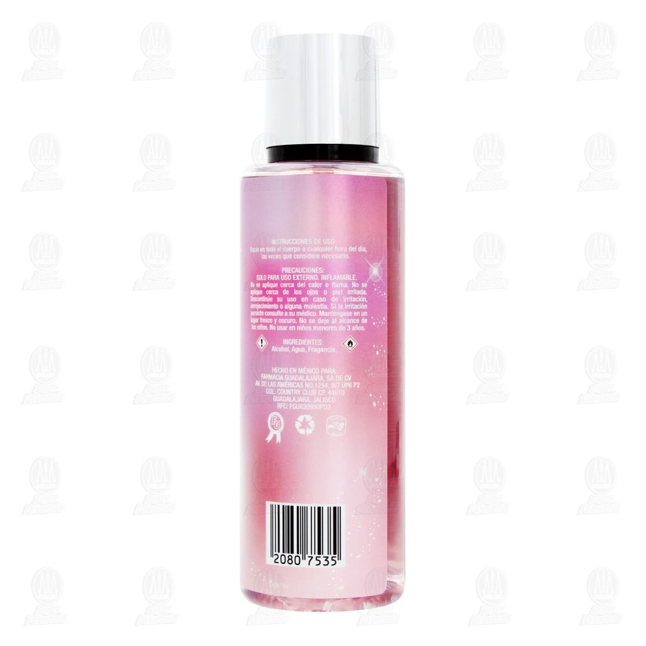Loci&oacute;n Corporal Sensa Zen Dreams Pink Paradise, 250 ml. image number 2