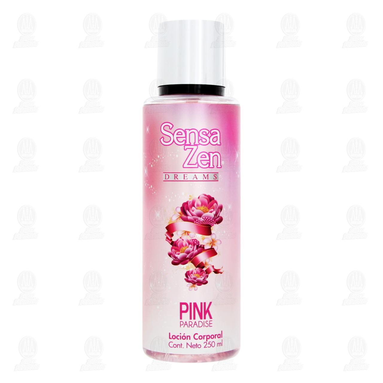 Loci&oacute;n Corporal Sensa Zen Dreams Pink Paradise, 250 ml. image number 1