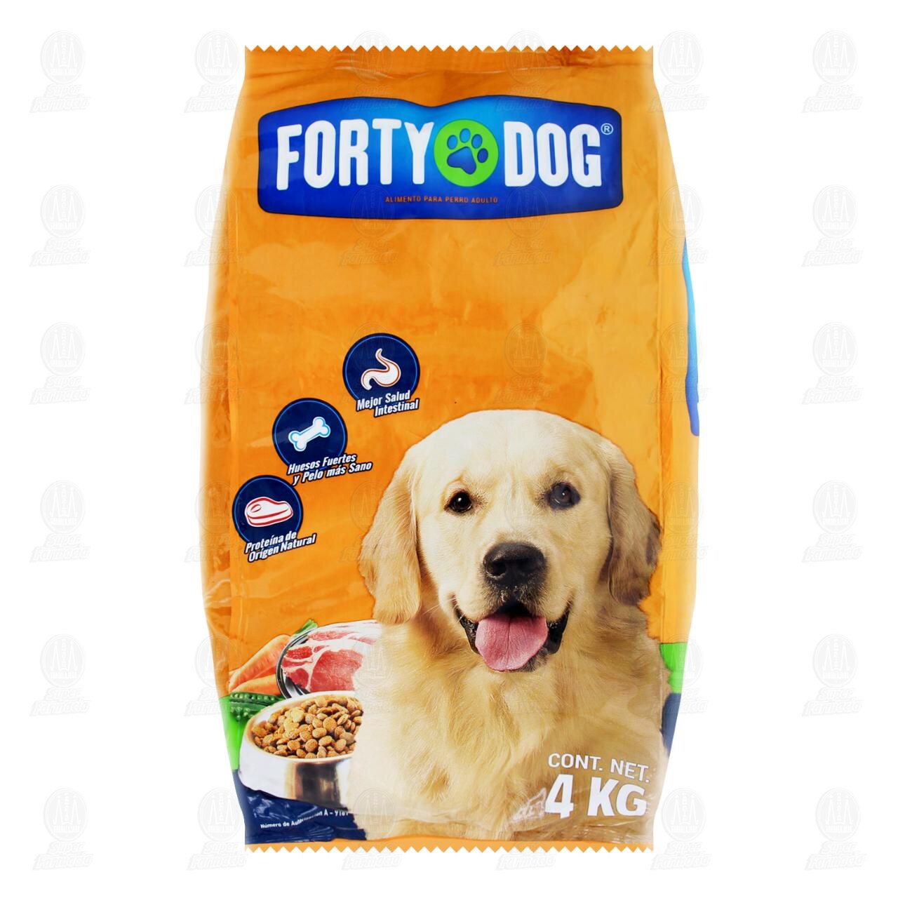 Croquetas Forty Dog para Perro Adulto, 4 kg.