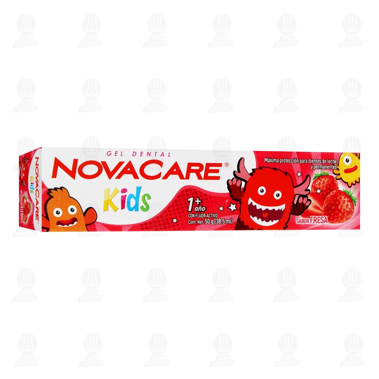 Imagen para Gel Dental Novacare Kids Sabor Fresa, 50 gr.