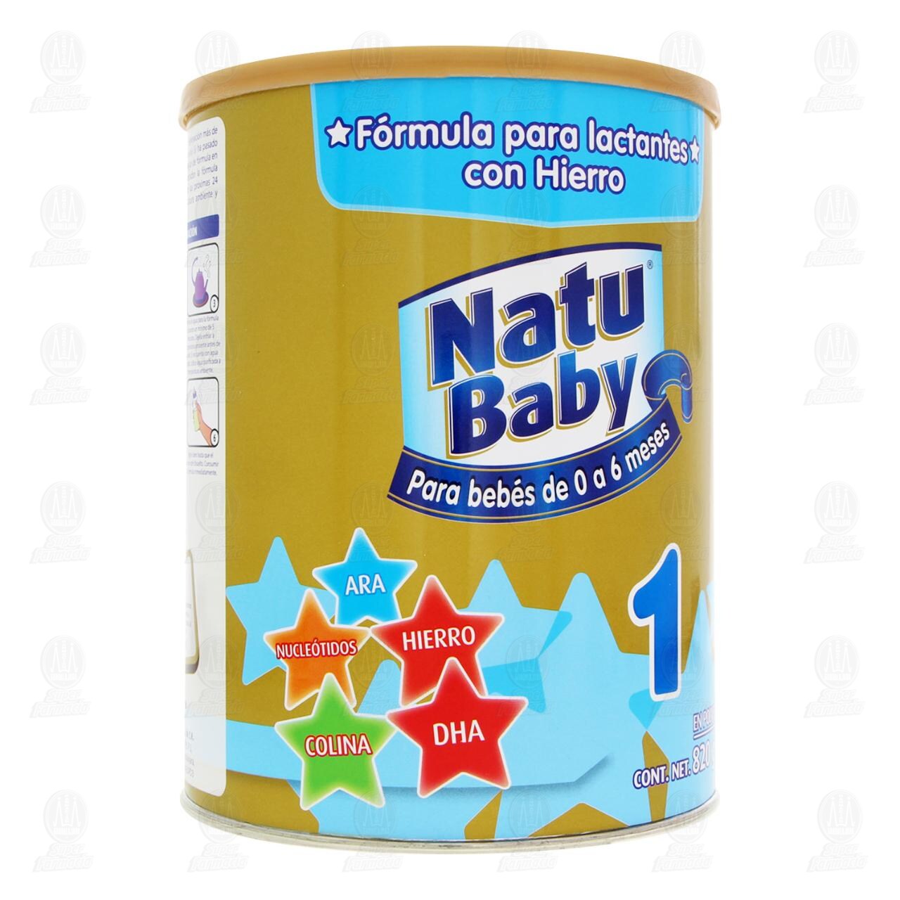 F&oacute;rmula Infantil Natu Baby 1 en Polvo (Edad 0-6 meses), 820 gr. image number 0